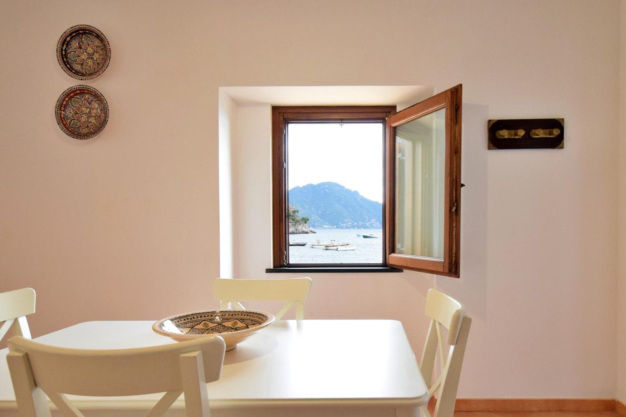 Casa Della Marina - Beach, Seaview, Wifi Conca dei Marini Eksteriør bilde