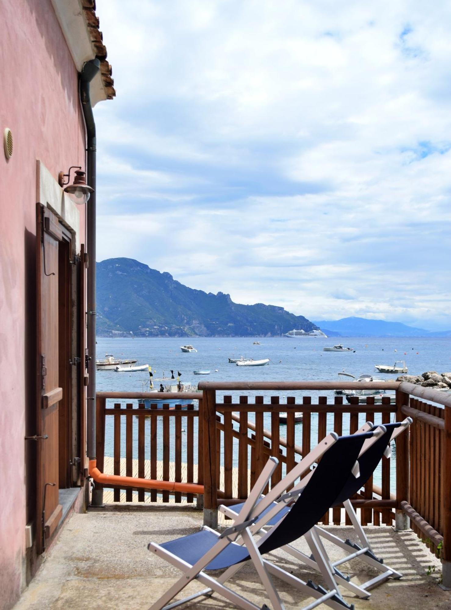 Casa Della Marina - Beach, Seaview, Wifi Conca dei Marini Eksteriør bilde